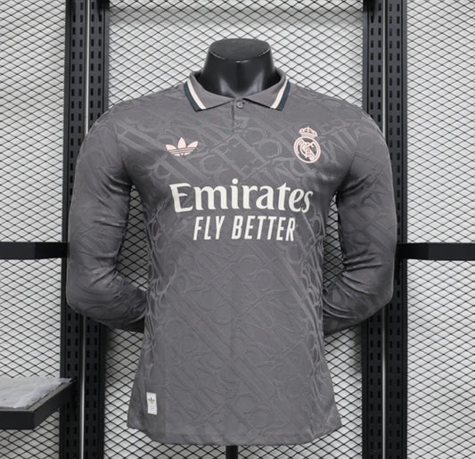 Real Madrid 24-25 Third Kit Long Sleeve