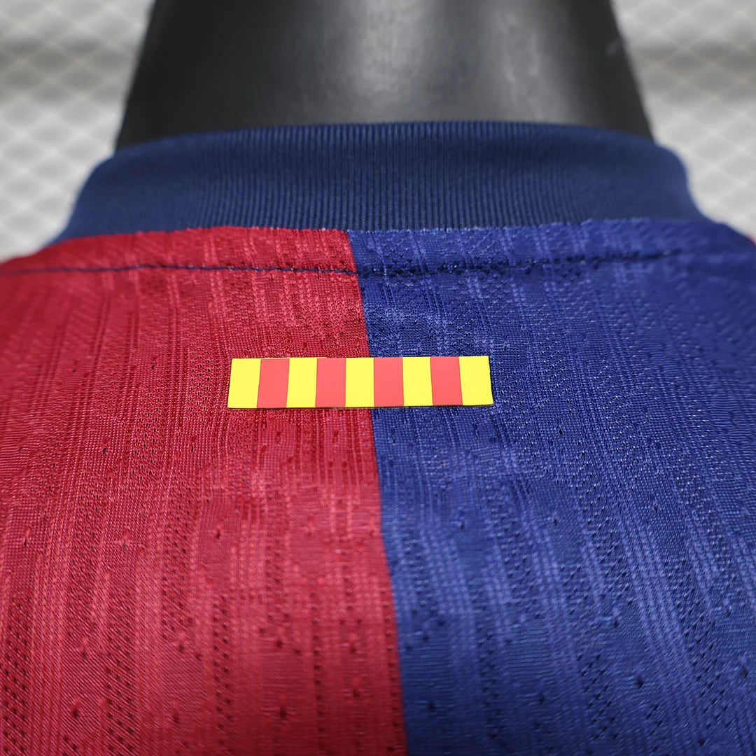 24/25 Barcelona Long Sleeve Home Kit