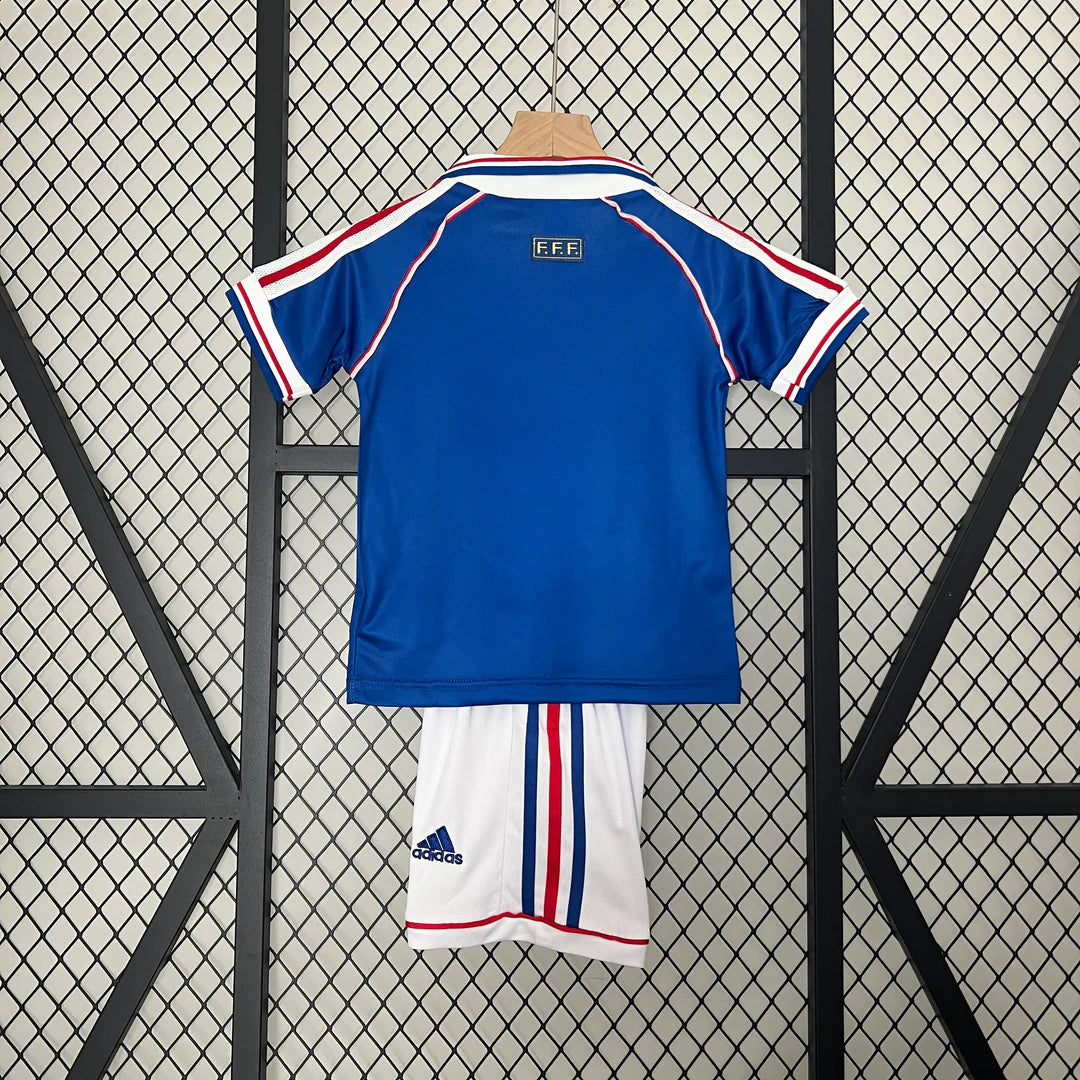 France 1998 Home Jersey Kids Size