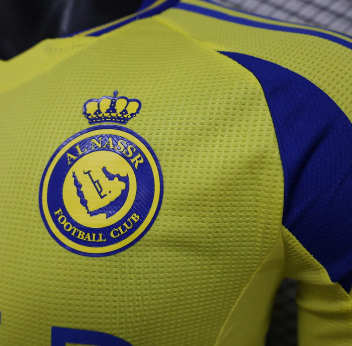 Al Nassr 24-25 Home Kit Long Sleeve