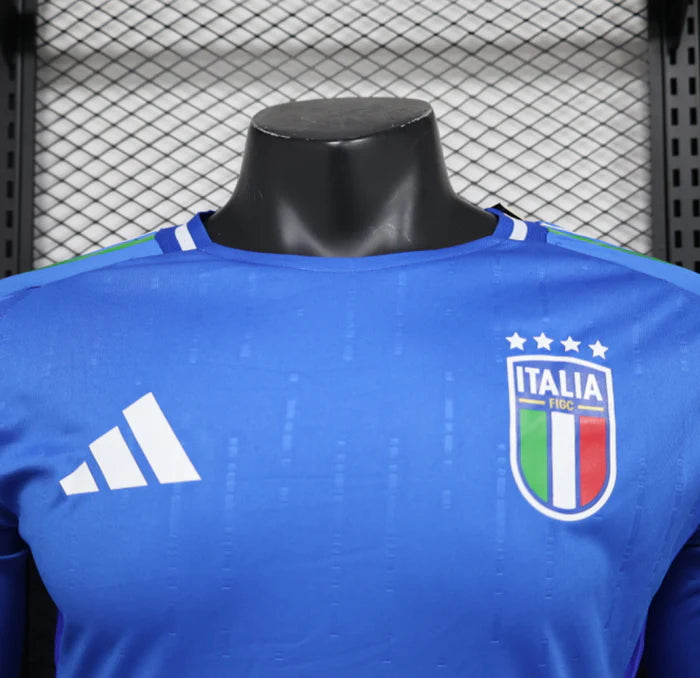 Italy 24-25 Long Sleeve Home kit