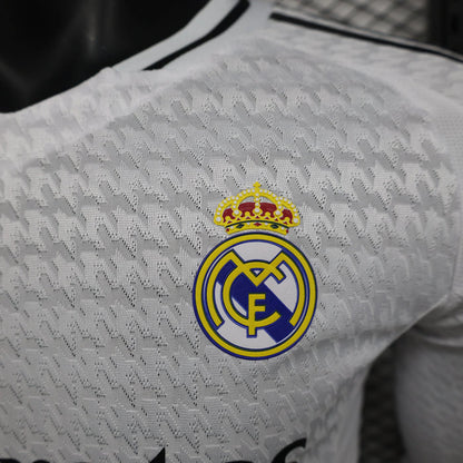 Real Madrid 24-25 Home Kit Long Sleeve