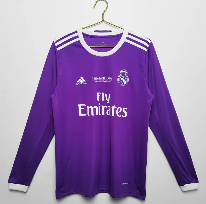 Real Madrid 2016-2017 Long Sleeve Away Kit