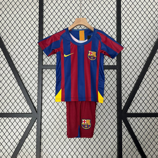 Barcelona 05/06 Home Jersey Kids Size