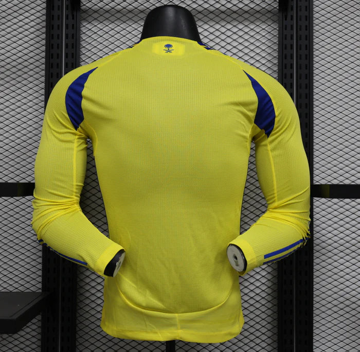 Al Nassr 24-25 Home Kit Long Sleeve