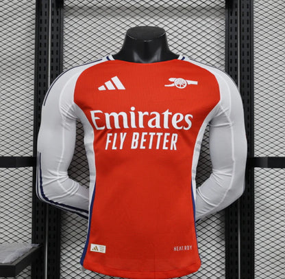 Arsenal 24-25 Home Kit Long Sleeve