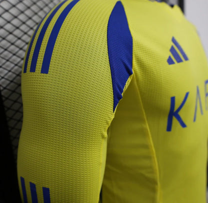 Al Nassr 24-25 Home Kit Long Sleeve