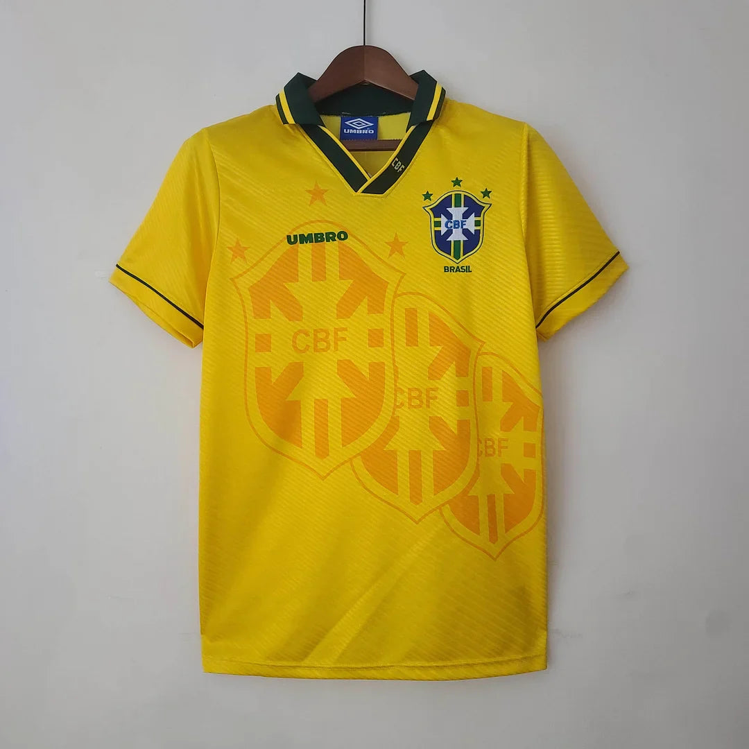 1994 Retro Brazil Home Jersey