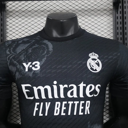 Real Madrid x Y3 24/25 4th Kit Black