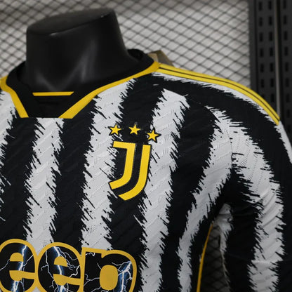 Juventus 23-24 Long Sleeve Home Kit