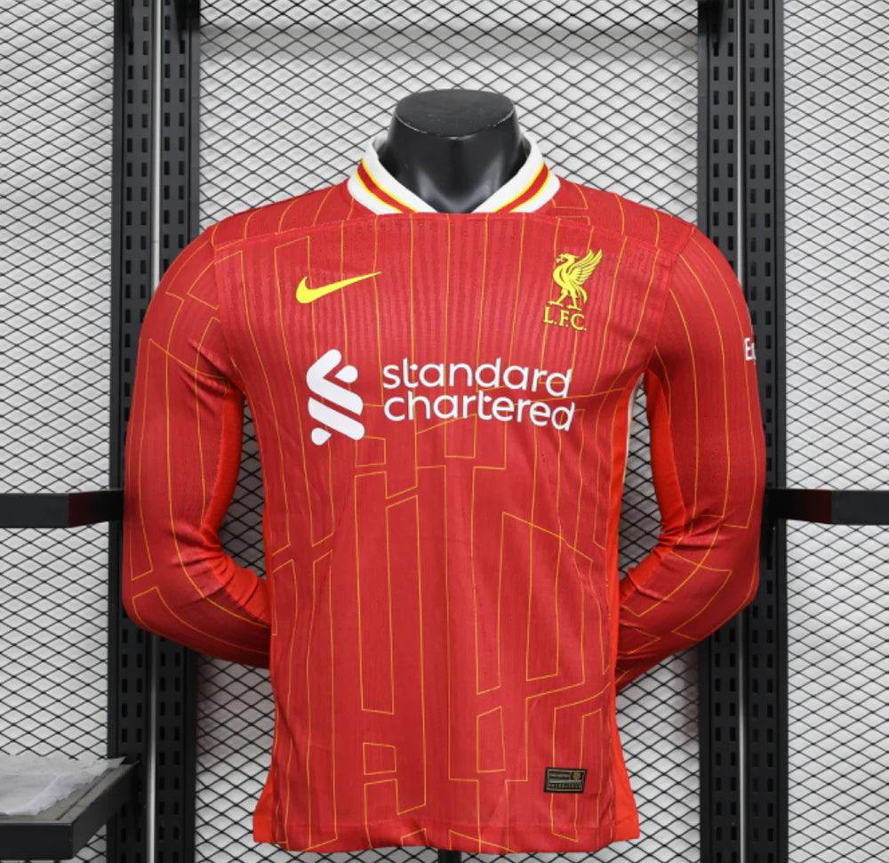 Liverpool 24-25 Home Kit Long sleeve