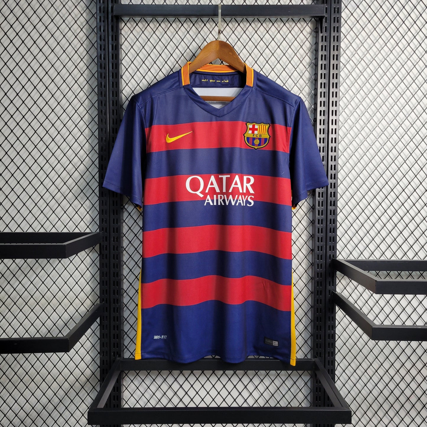 2015/2016 Retro Barcelona Home Jersey