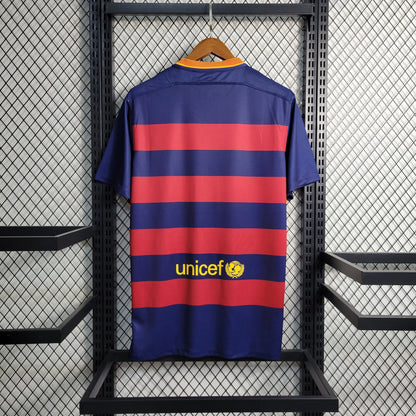 2015/2016 Retro Barcelona Home Jersey