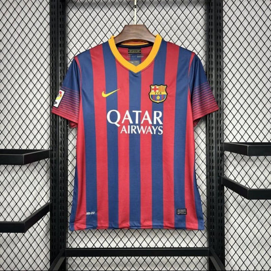 2013/2014 Retro Barcelona Home Jersey