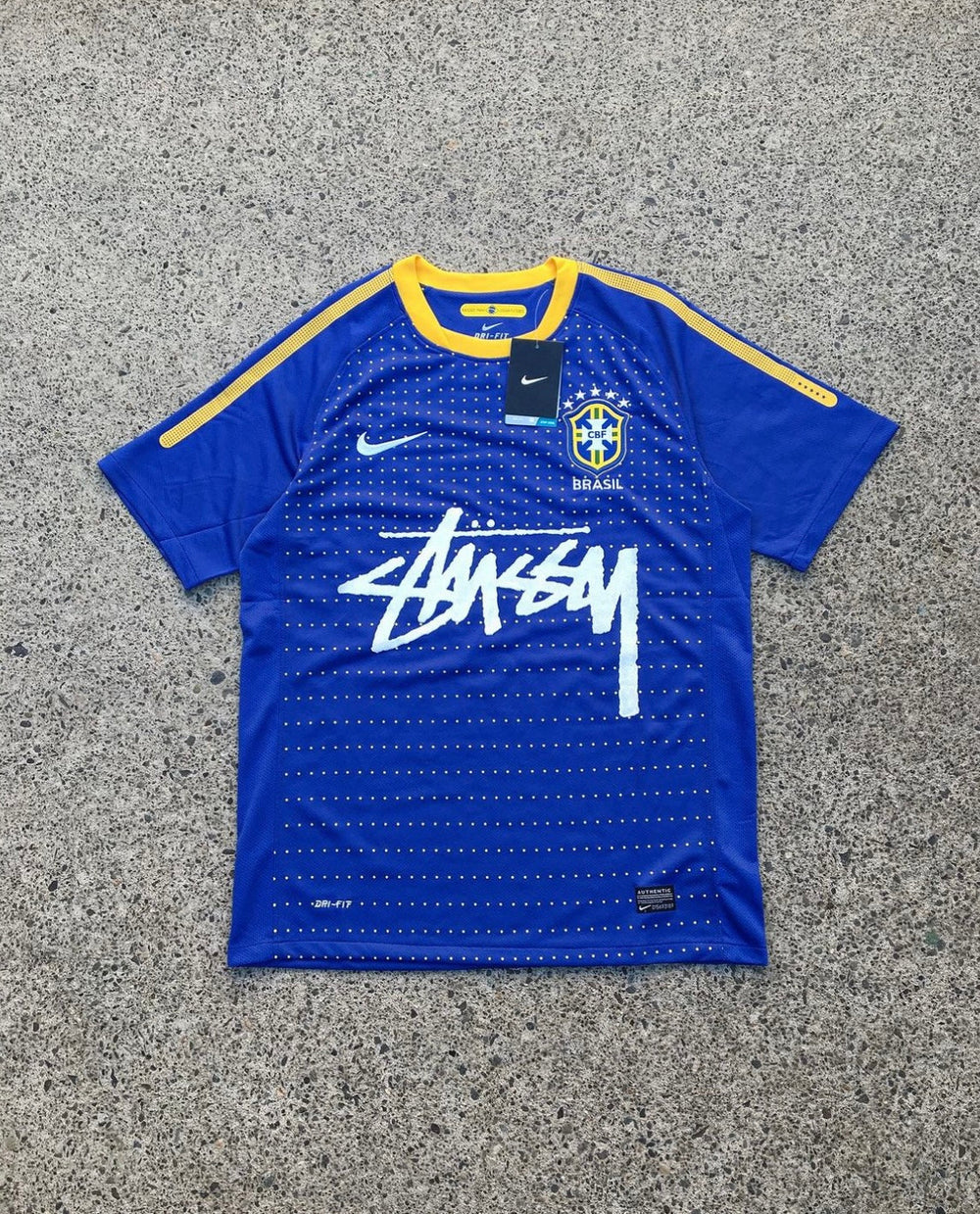 Stüssy x Brazil Blue Limited Jersey