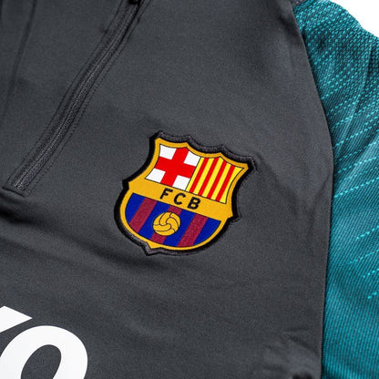 Fc Barcelona Green Camo Tracksuit