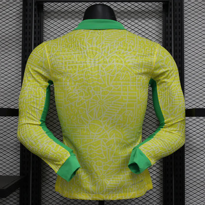 Brazil 24-25 Home Kit Long Sleeve