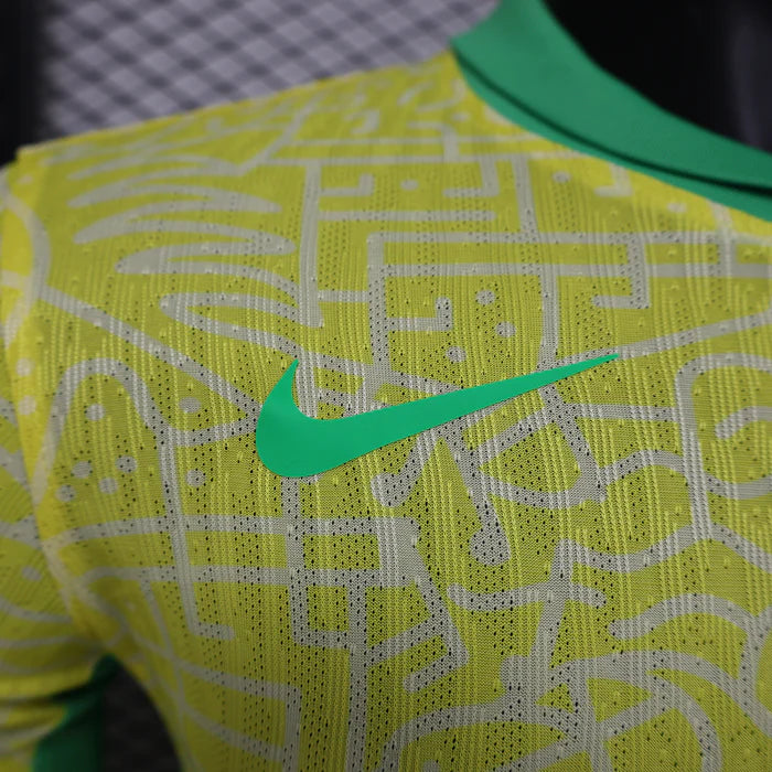 Brazil 24-25 Home Kit Long Sleeve