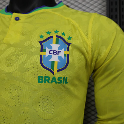 Brazil 23-24 Long Sleeve Home Kit