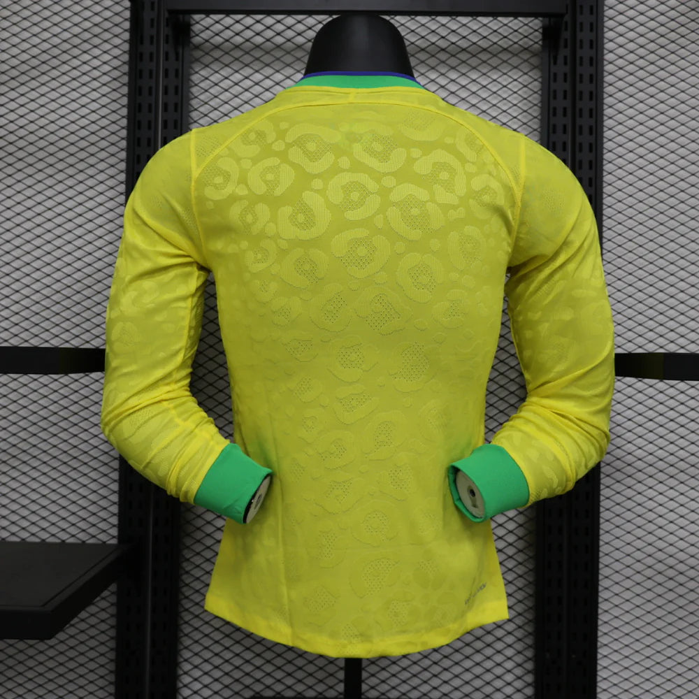 Brazil 23-24 Long Sleeve Home Kit