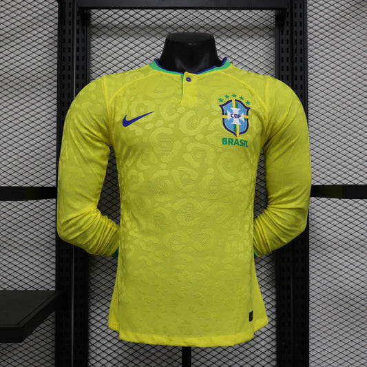 Brazil 23-24 Long Sleeve Home Kit