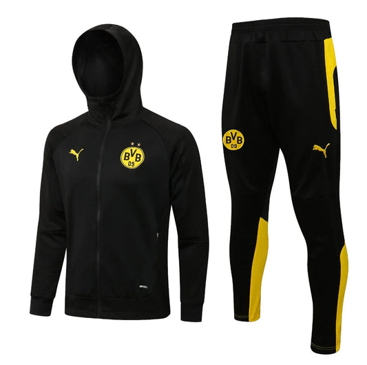 Borussia Dortmund Black and Yellow Tracksuit III