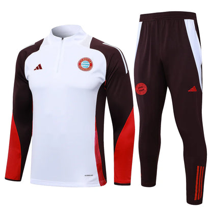 Bayern Munchen Brown and White Tracksuit