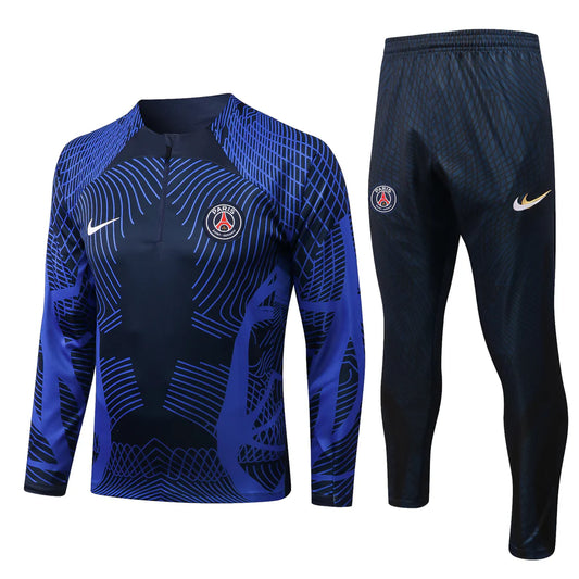 PSG Paris Saint Germain Dark Blue Tracksuit II