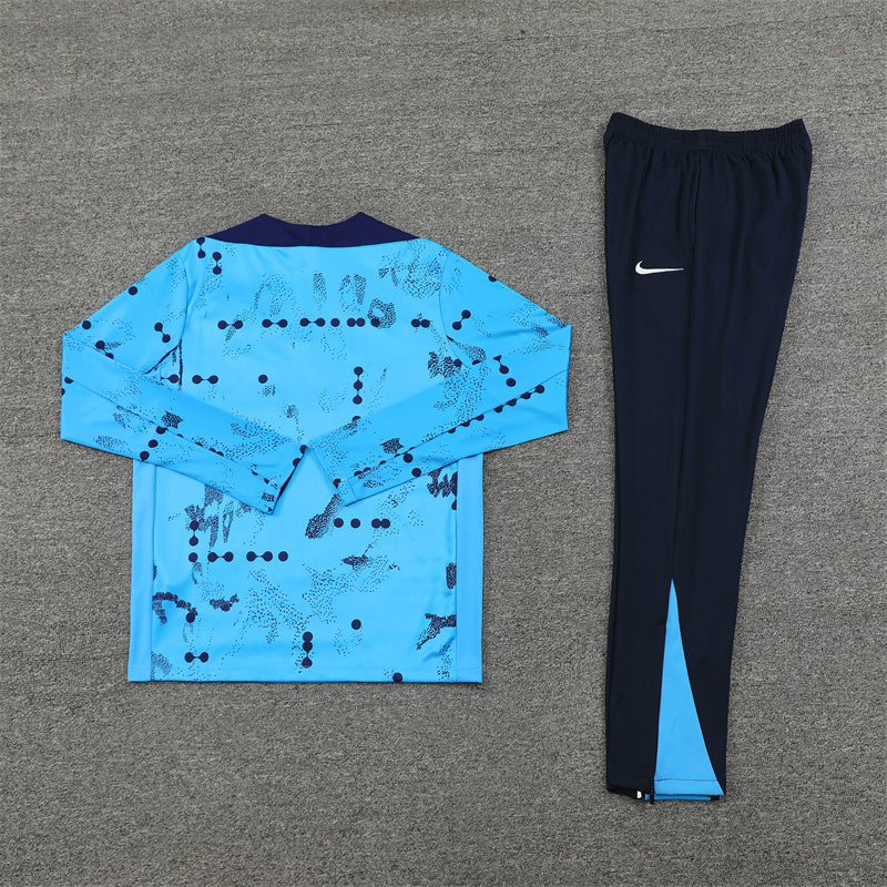 Chelsea Dark Blue and Light Blue Tracksuit