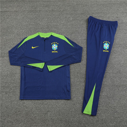 Brazil Dark Blue Tracksuit