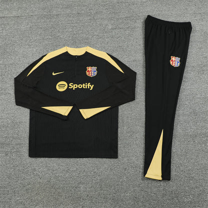 FC Barcelona Black and Yellow Tracksuit