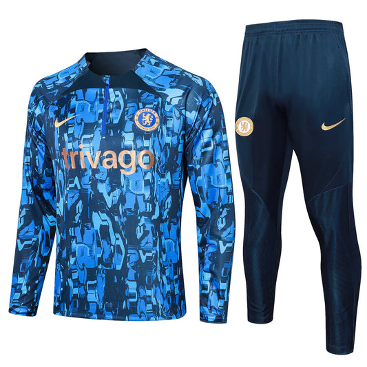 Chelsea "Blue Matrix" Tracksuit