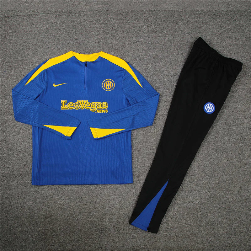 Inter Milan Black and Blue Tracksuit