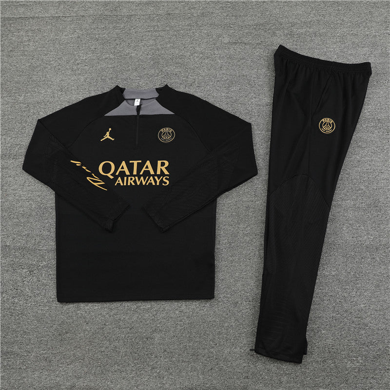 PSG Paris Saint Germain Black Tracksuit II