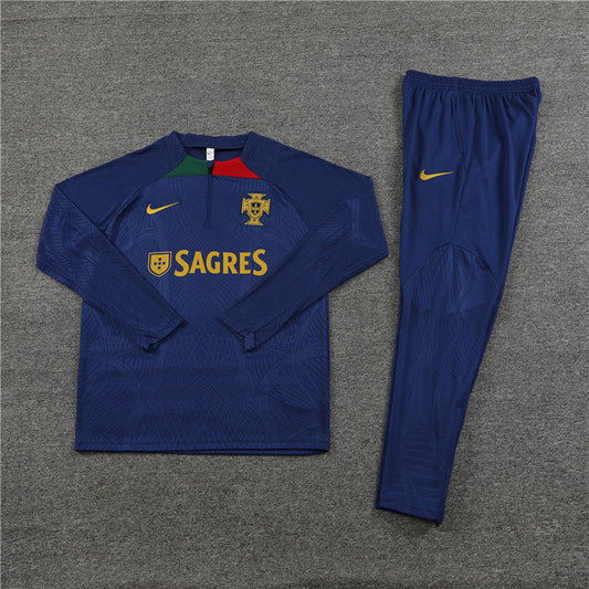 Portugal Dark Blue Tracksuit