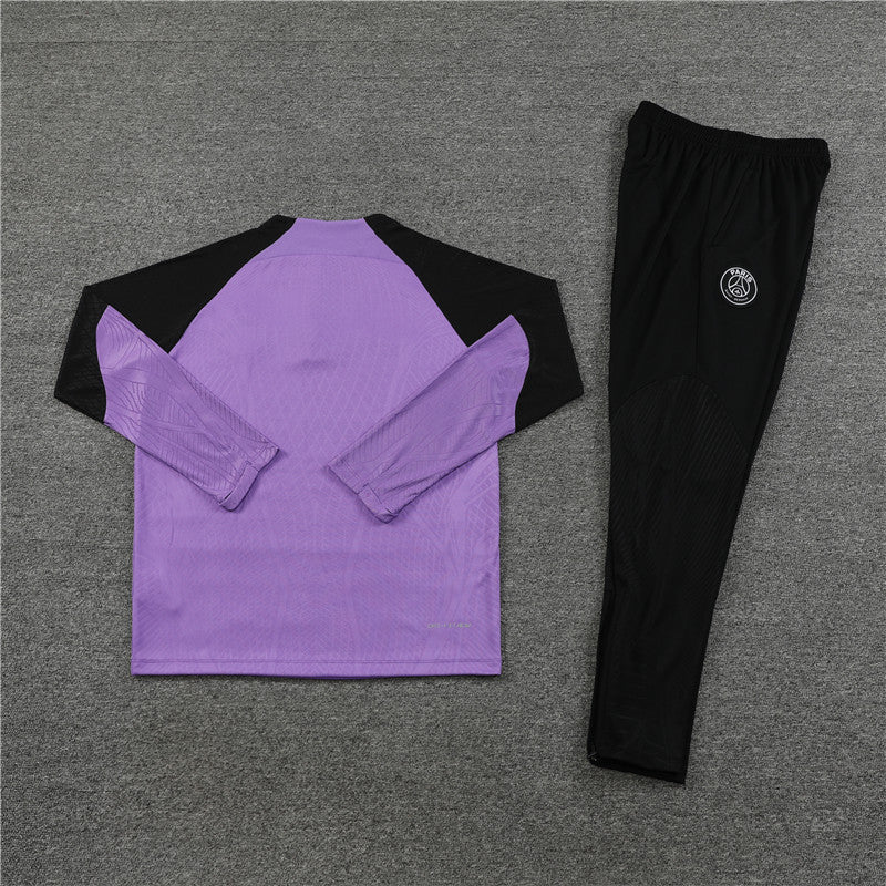 PSG Paris Saint Germain Black and Violet Tracksuit