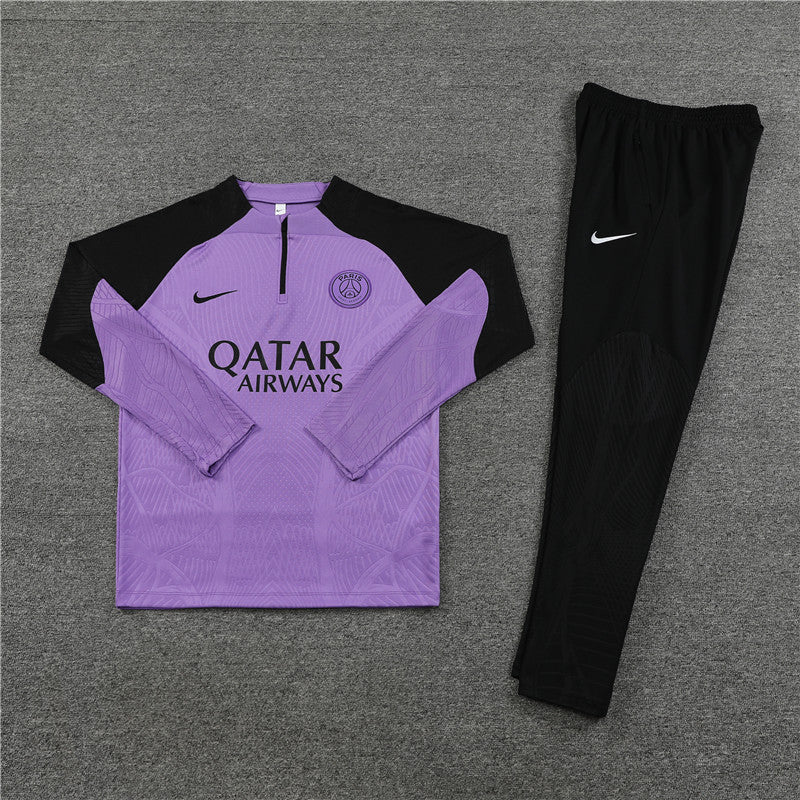 PSG Paris Saint Germain Black and Violet Tracksuit