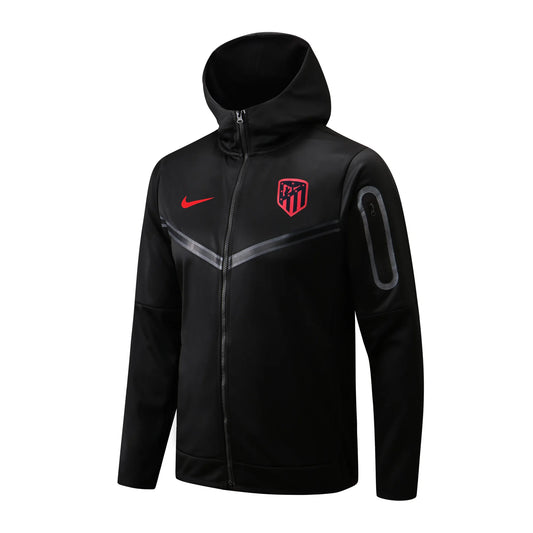 Atletico Madrid Black Tracksuit