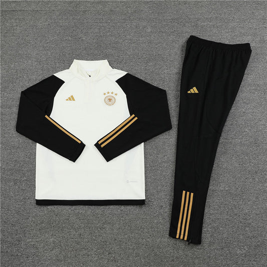 Germany Black and Beige Tracksuit