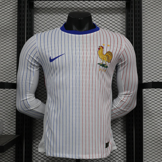 France 24-25 Away Kit Long Sleeve