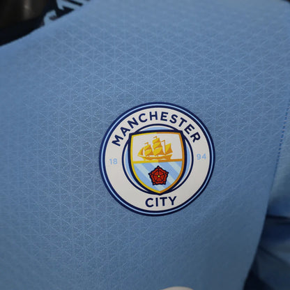 Manchester City 24-25 Home Kit Long Sleeve