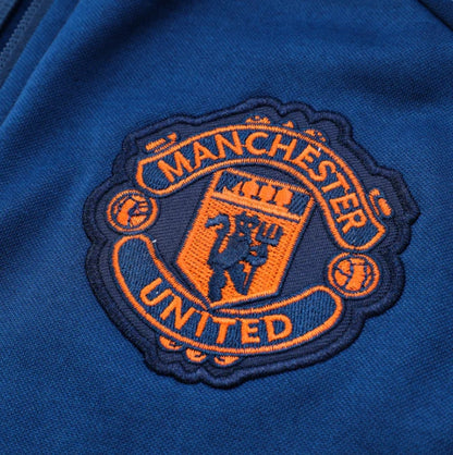 Manchester United Black and Dark Blue Tracksuit