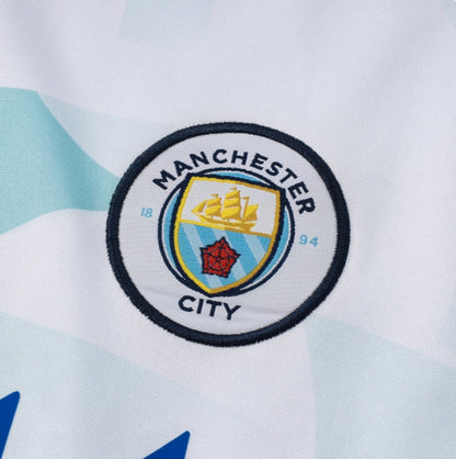 Manchester City White and Blue Tracksuit