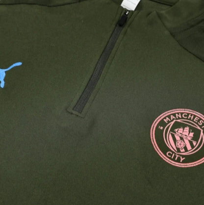 Manchester City Military Green Tracksuit