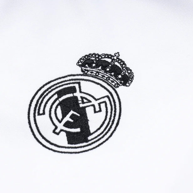 Real Madrid White and Black Tracksuit