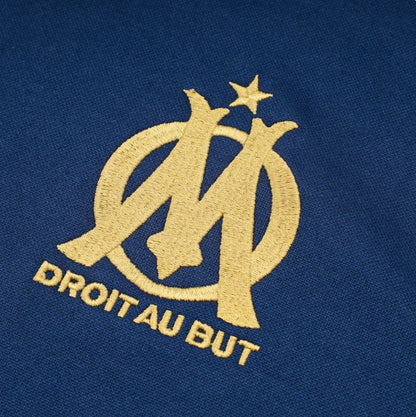 Olympique de Marseille Dark Blue and Gold Tracksuit