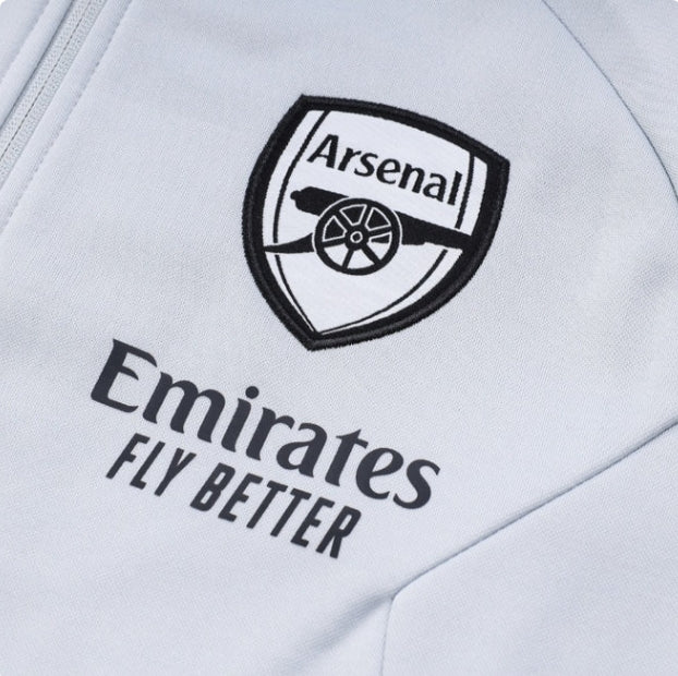 Arsenal FC White and Blue Tracksuit