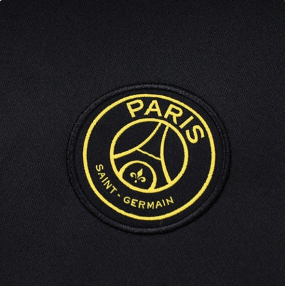 PSG Paris Saint Germain Black and Yellow Tracksuit