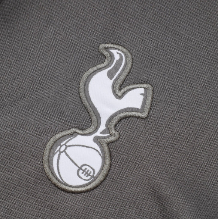 Tottenham 2024 Gray and Black Tracksuit