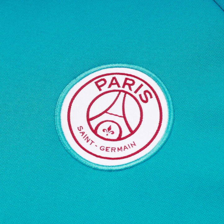 PSG Paris Saint Germain 2024 Turqoise and Black Tracksuit